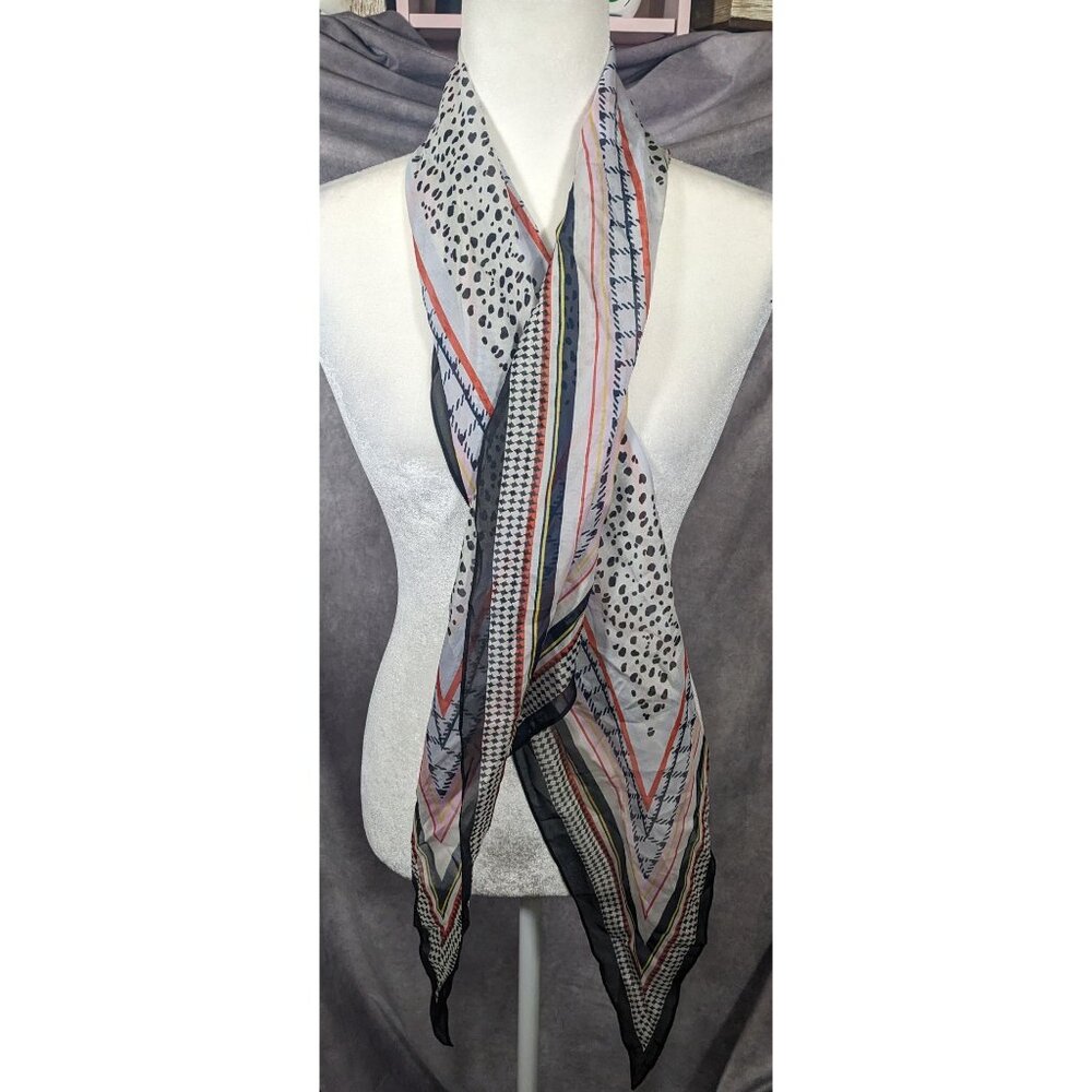 Preppy Multi Pattern Super Soft Lightweight Scarf - image 7